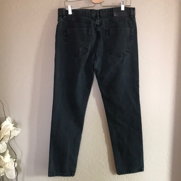 one teaspoon awesome baggies black jeans Sz 29 - Picture 5 of 12